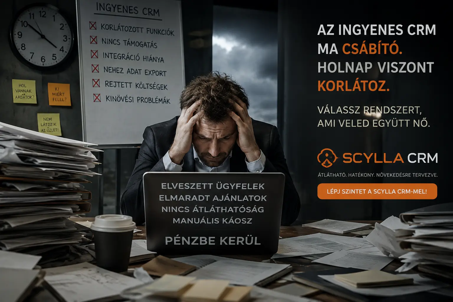 Ingyenes CRM rendszer – mikor jó választás, és mikor kerül végül többe?
