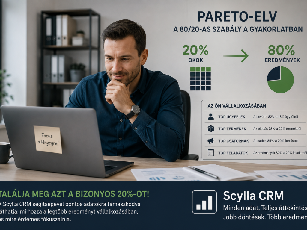 Pareto-elv a gyakorlatban: hogyan találd meg azt a 20%-ot, ami igazán számít?