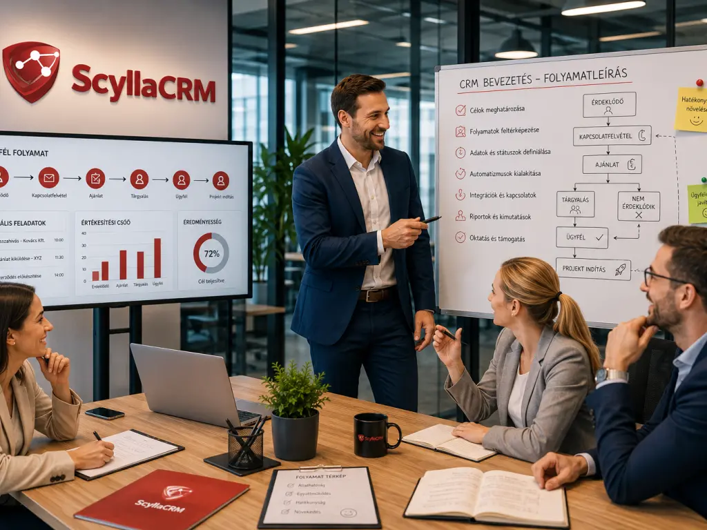 Miért kell folyamatleírás a CRM rendszer bevezetése előtt?