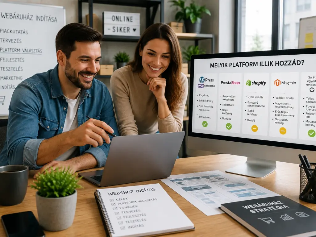Új webáruház indításához milyen platformot válasszak?