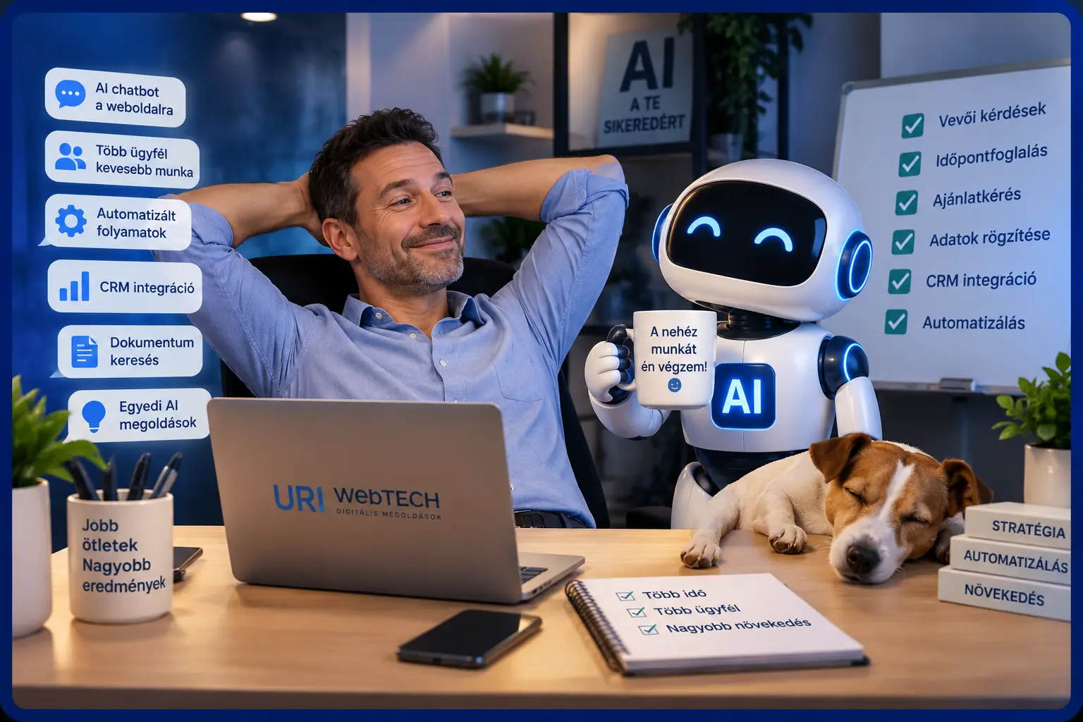 AI automatizált megoldások vállalkozásoknak