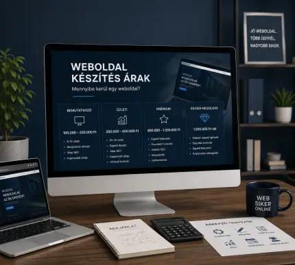 Weboldal készítés árak